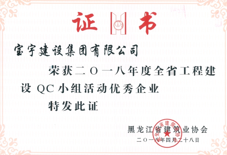 2018年度省QC活動優秀企業